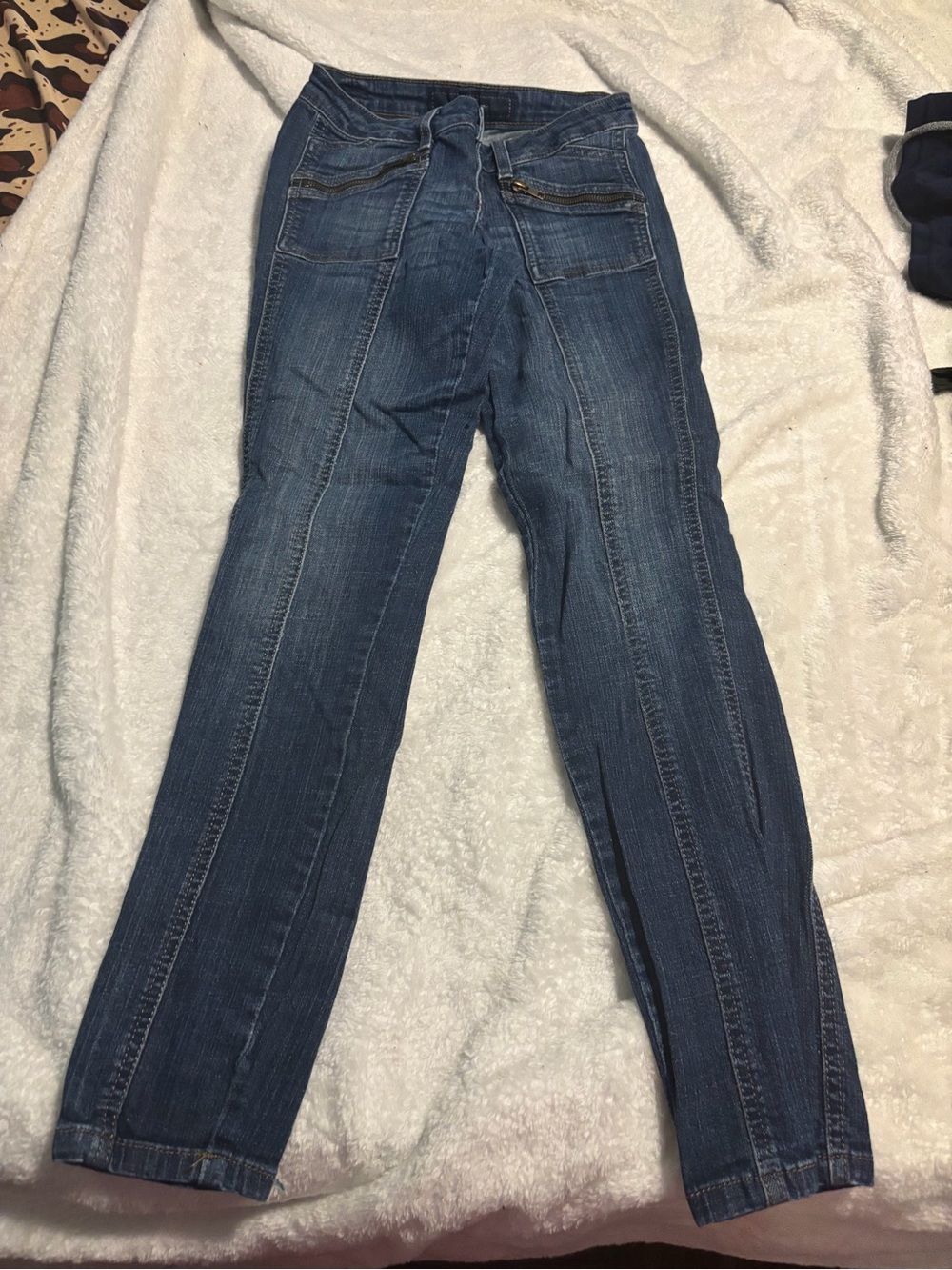 Jessica Simpson Dark Blue Straight Leg Jeans
